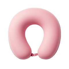 pink travel pillow comfortable journeys on planes and cars