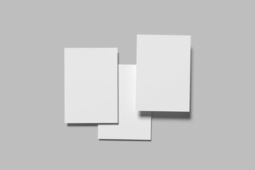 A4 Flyer Blank Mockup