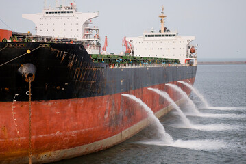 Ballast Water Discharging Operations Outside The Port Limits In Territorial Waters