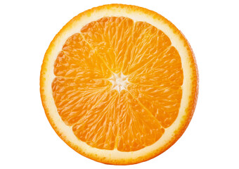 Fototapeta premium Orange slice Isolated on transparent or white background