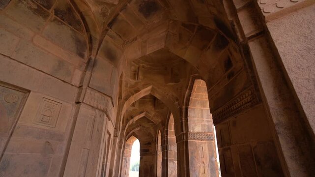 Sher Shah Suri Tomb in Sasaram, Bihar, India, A Historic Islamic Monument