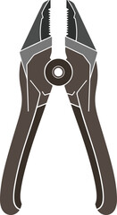 Pliers Colorful Vector Illustration Design (Version: 02)