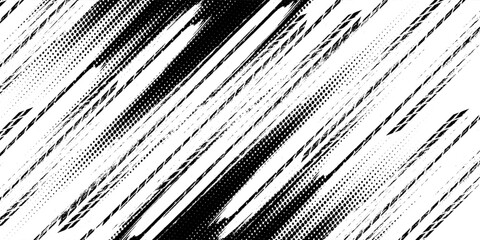 Grunge tire track, wheel braking marks. Truck, car or motorcycle tread pattern silhouette. Auto race, motorsport, speed racing design element. Vector illustration © ANDRI