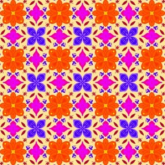 Fototapeta premium seamless floral pattern