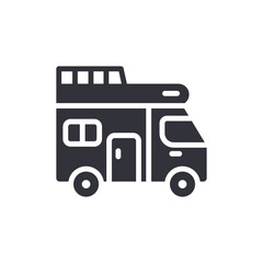 Stylized Illustration Of An Overland Expedition Vehicle For Recreational Purposes And Adventure