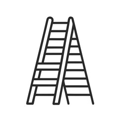 ladder isolated on white background
