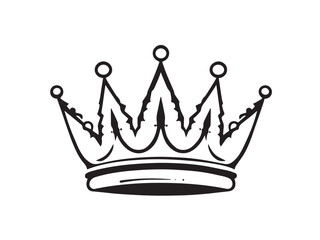 Crown Residences line art illustration