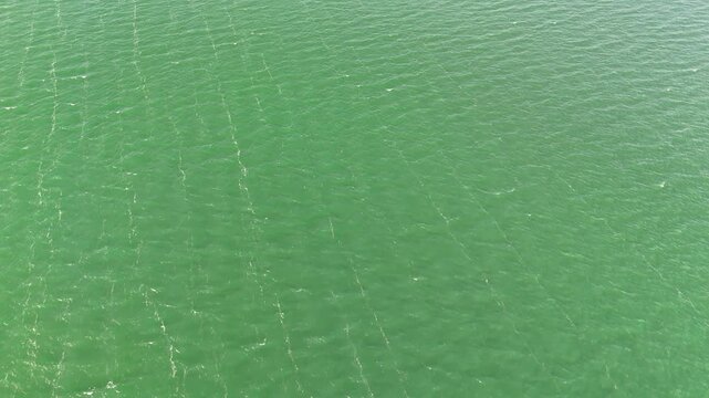 Aerial View of Lake Sevan Armenia &ndash; Mountains, Waves, and Peninsula