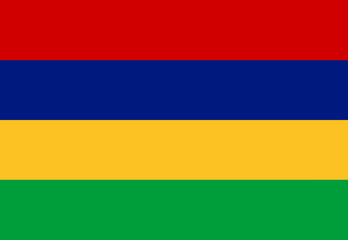 Mauritius flag illustrator national