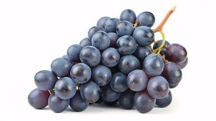 Fototapeta premium Freshly picked grapes with a deep blue hue, perfect for healthy snacking and vibrant food photography