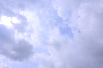 Fototapeta premium 青空と太陽光が美しい空