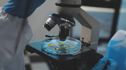 scientist working at the laboratory - Powered by Adobe