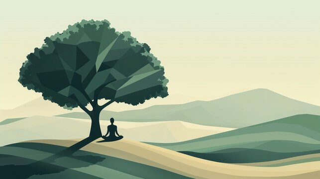 National Quiet Day, illustration