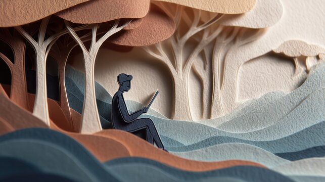 National Quiet Day, illustration