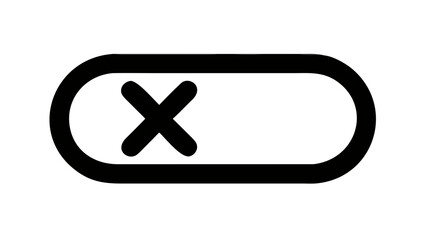 Close Button symbol graphic