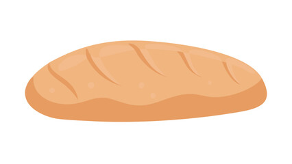 Golden brown artisan bread loaf baked