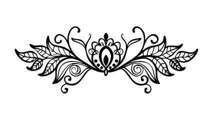 Intricate Floral Earring jewelry delicate
