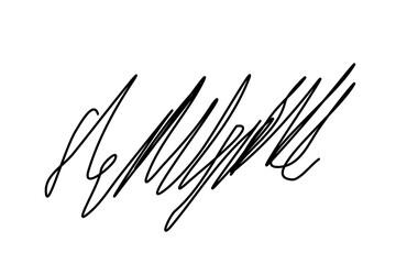 Abstract black scribble line doodle for sketch overlay, grunge texture, hand-drawn highlight, and creative background design