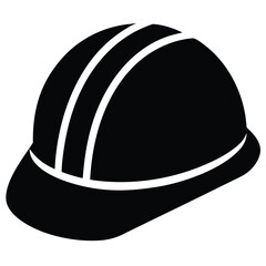 Safety Hard Hat Icon for Construction