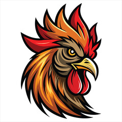 Rooster vector, Rooster design, Rooster concept, Rooster post, Rooster cartoon Rooster icon, Rooster template, Rooster art, Rooster topics, Rooster doodle, © Deluwer