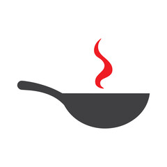 Minimalist barbecue utensil logo designed for professional grill branding identity