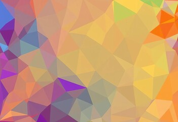 Fototapeta premium Abstract geometric shapes forming a vibrant polygon vector background, grid, abstract