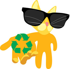 recycle_green_cat