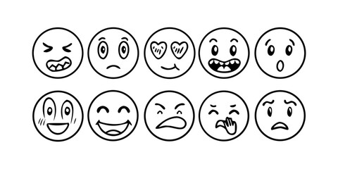 Hand drawn elephant family silhouette mother baby