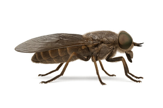 Horsefly biting insect illustration