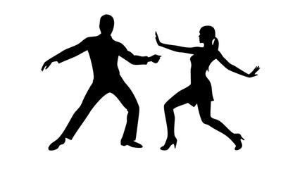 Minimalist illustration of a single green leaf nature