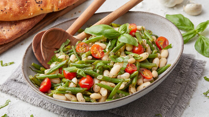 Bean and pear stew