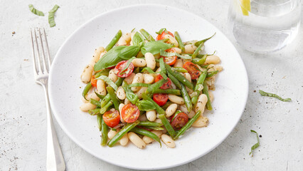 Bean and pear stew