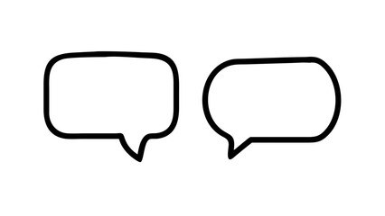 Speech Bubbles Collection conversation communication
