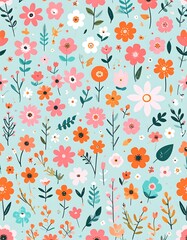 Floral pattern design (1)