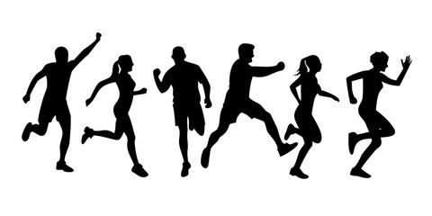 Two Men Walking Together silhouette partnership