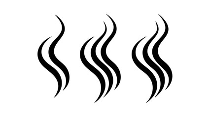 Wavy Steam Swirls vapor smoke