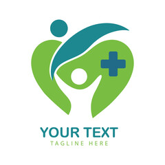 Obraz premium Healthcare Medical Logo Vector Art Illustration