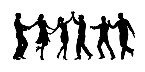 Cowboy dancing with lasso western rodeo