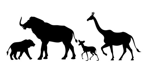 Majestic Stag Silhouette deer animal