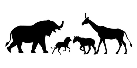 Majestic Stag Silhouette deer wildlife