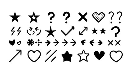 Naklejka premium Playful Black Cat Silhouette feline animal