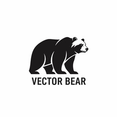 vector illustration of a bear