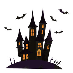 ハロウィンのお化け屋敷