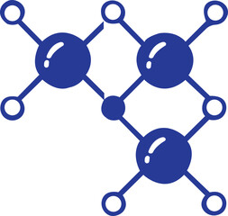 Cells icon ,neurological treatment neuroscience neurology icon doodle illustration,Close-up of floating red blood cells in blue scientific background.oxygen throughout the body. Keywords: