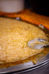 a classic Taiwanese traditional delicacy—vermicelli soup. It is known for its thick broth and thin, soft noodles