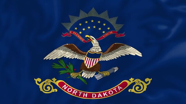 Flag of North Dakota, Country Flag Video, Country and Geography Flag, Learn About World Flag, with the actual country, national flag, world flag, learning for Kids