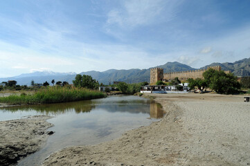Le ch&acirc;teau de Frangokastello pr&egrave;s de Sfakia en Cr&egrave;te
