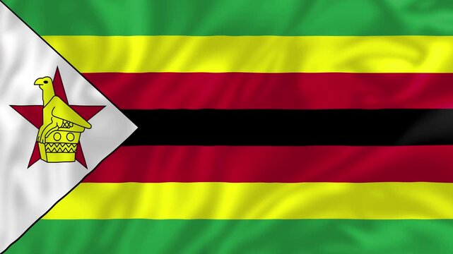 Flag of Zimbabwe, Country Flag Video, Country and Geography Flag, Learn About World Flag, with the actual country, national flag, world flag, learning for Kids