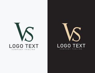 Curved Typography Wordmark logo
