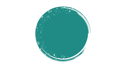 Teal color swatch with white brush strokes on a plain background